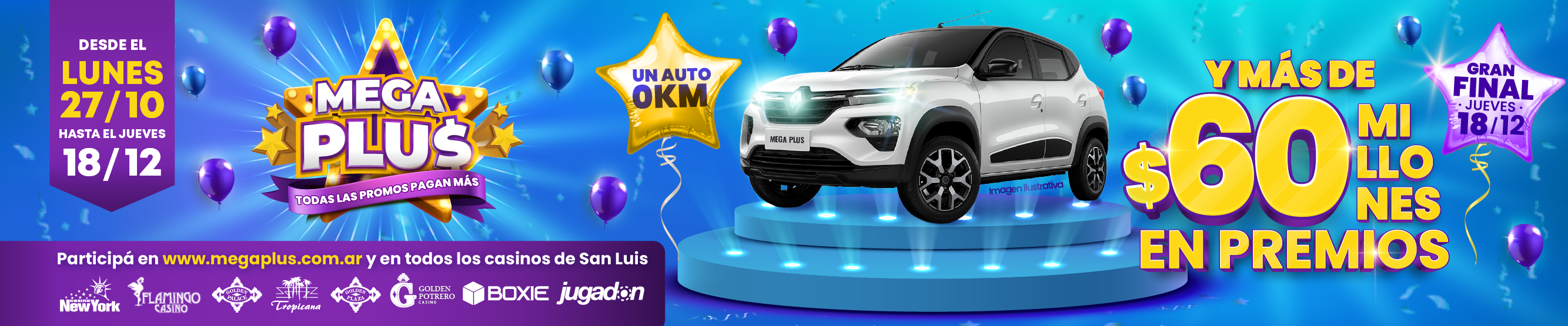 Mega Plus - Más de 60 millones en premios